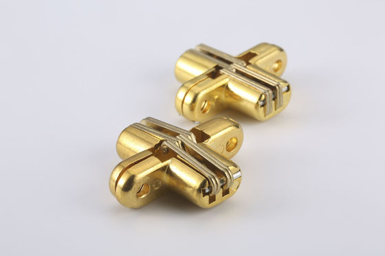 Degrés pratique de charnière invisible résistante de finition de nickel de satin 180