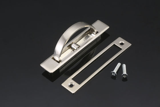 Électrodéposition inoxydable antirouille de zinc de poignée de porte de garnitures de matériel de garde-robe